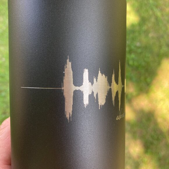 Adventure Awaits Soundwave 22oz Water Bottle - Picture 11 of 12